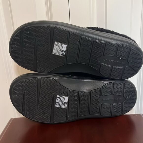 Skechers Foamies Cozy Camper Black Men’s 7 Eur 39.5 Quilted Slip-On Clogs Unisex - Picture 6 of 9